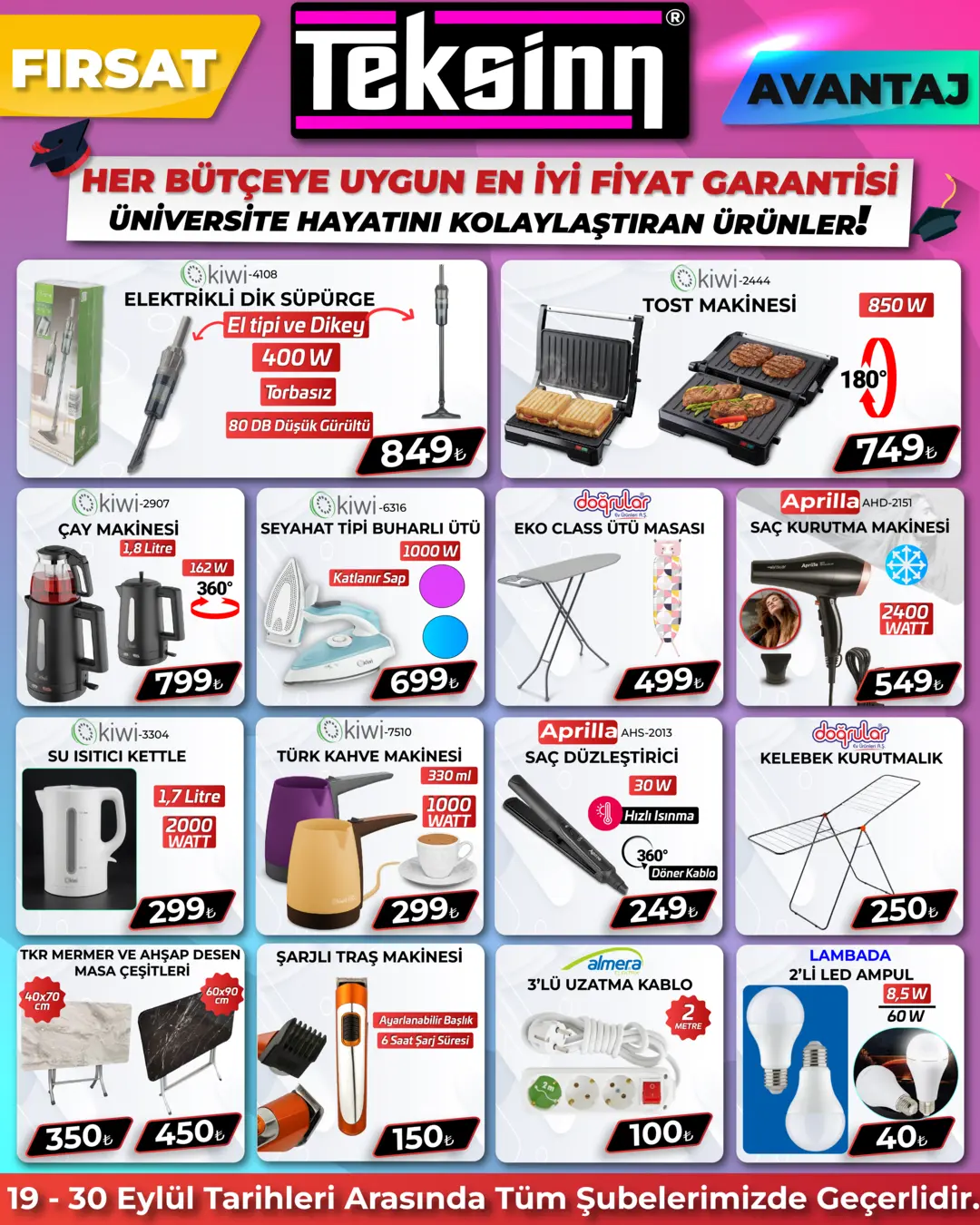 ÜNİVERSİTE HAYATINI KOLAYLAŞTIRAN ÜRÜNLER.!
