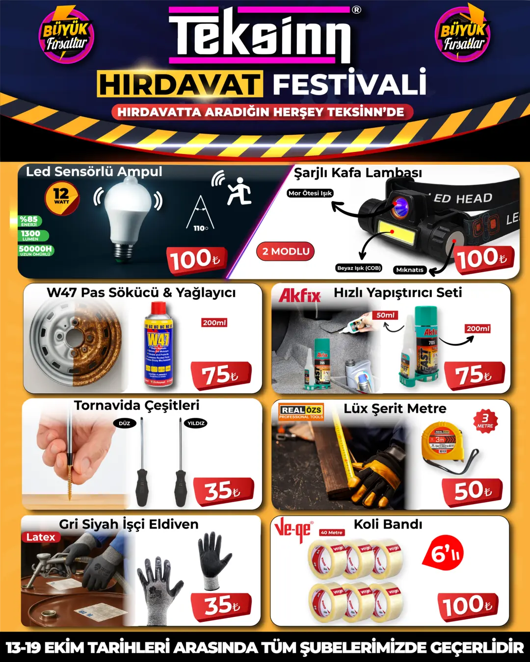 BÜYÜK FIRSATLAR İLE HIRDAVAT FESTİVALİ