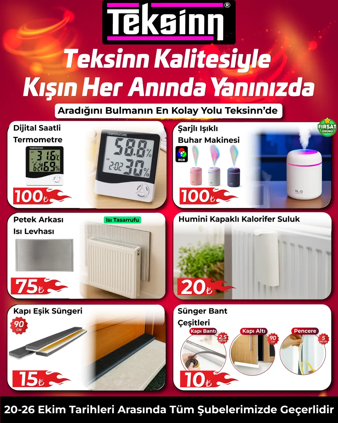 TEKSİNN BU KIŞ KALİTESİYLE HER ANINIZDA YANINIZDA