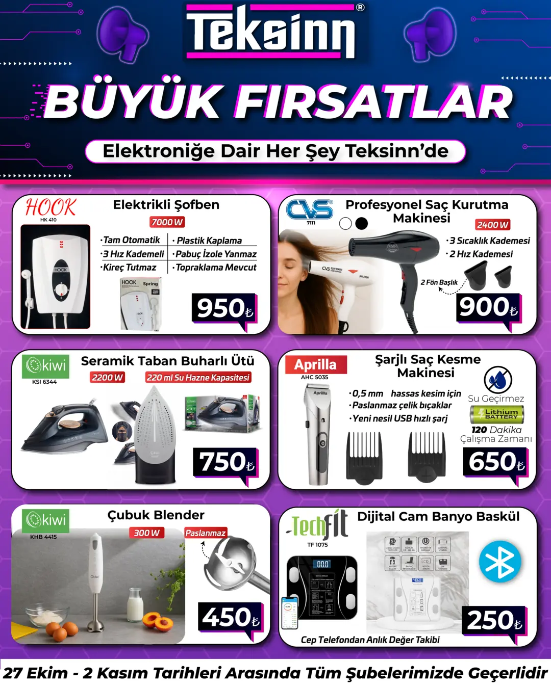 BÜYÜK FIRSATLAR ELEKTRONİĞE DAİR HERŞEY