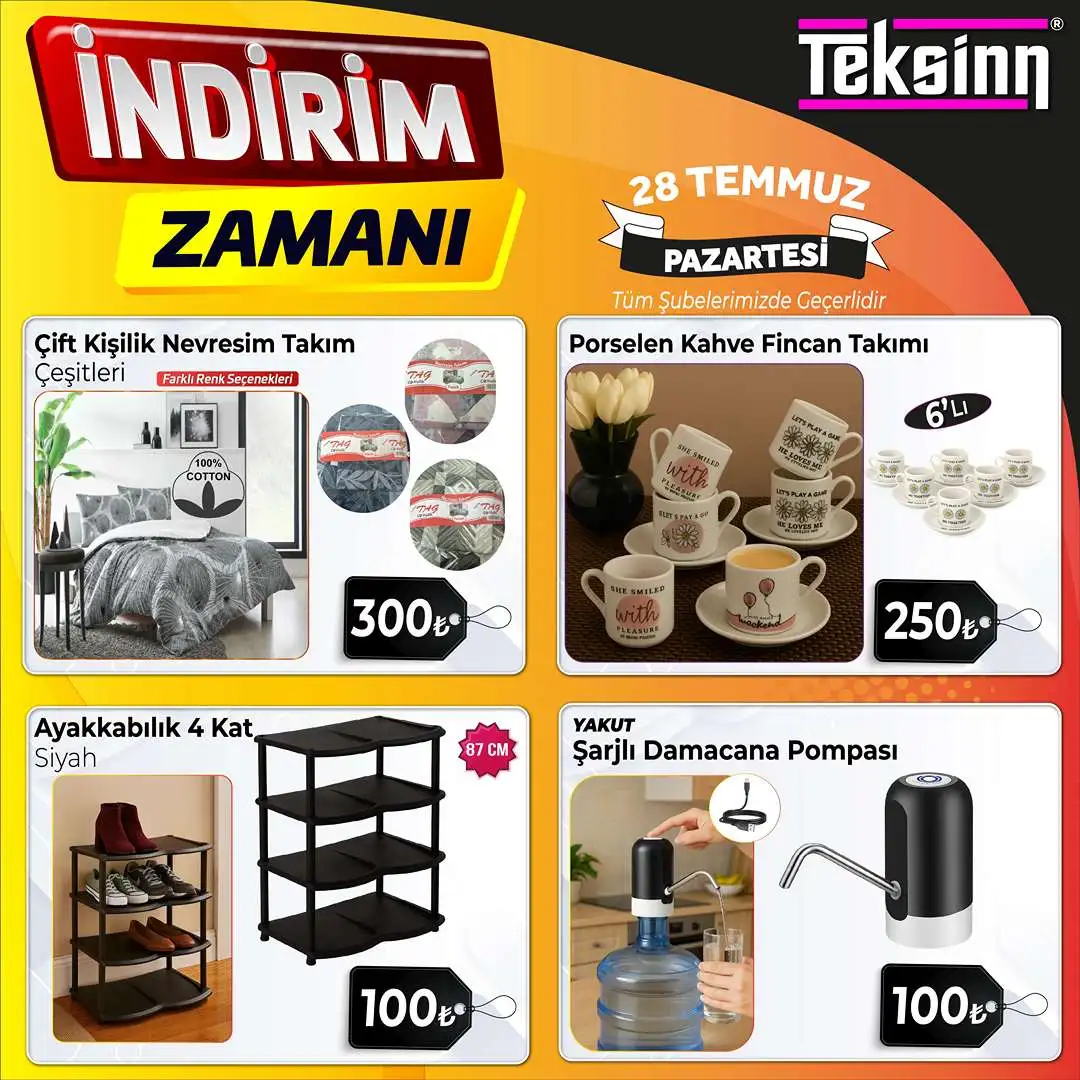 İNDİRİM ZAMANI